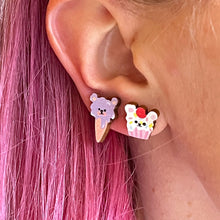 Load image into Gallery viewer, Who's in the Cupcake - Studs