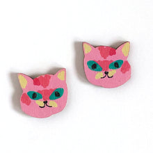 Load image into Gallery viewer, Kitty - Studs - Click to see more colour options