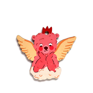 Bear Angel - Christmas Tree Ornament