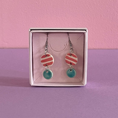 Ceramic Earrings / Design 01