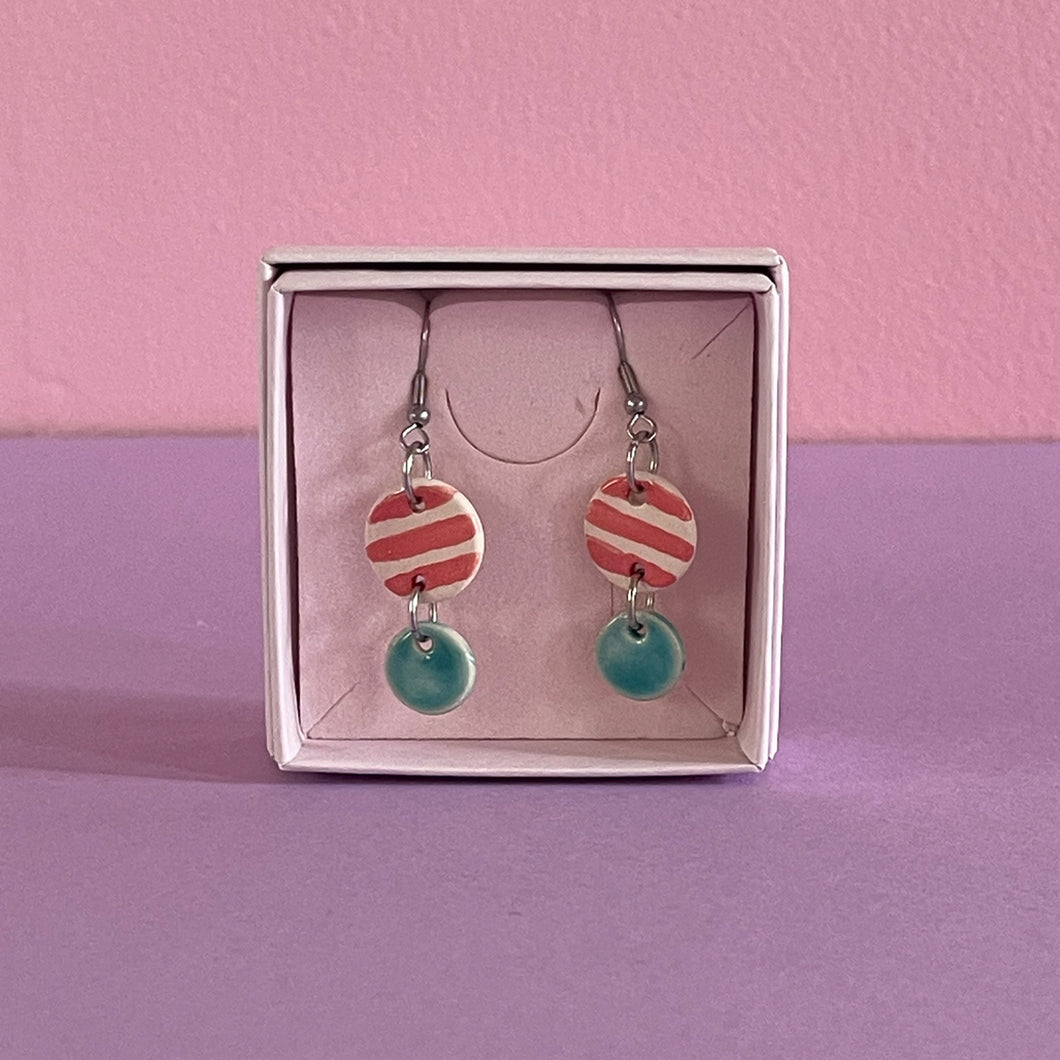 Ceramic Earrings / Design 01