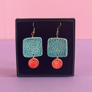 Ceramic Earrings / Design 04