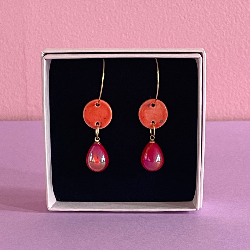 Ceramic Earrings / Design 18
