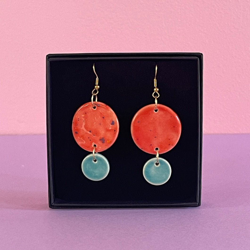 Ceramic Earrings / Design 22