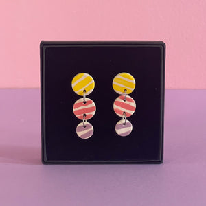 Ceramic Stud Earrings / Design 43