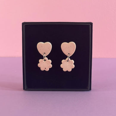 Ceramic Stud Earrings / Design 44