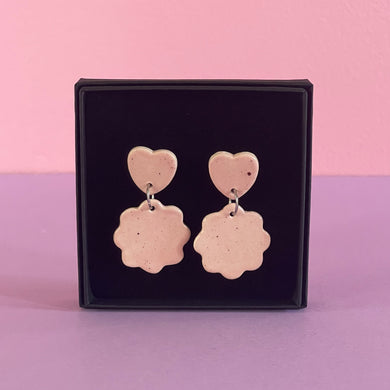 Ceramic Stud Earrings / Design 46