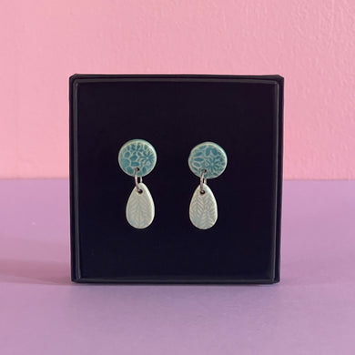 Ceramic Stud Earrings / Design 47