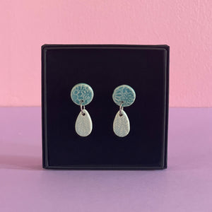 Ceramic Stud Earrings / Design 47