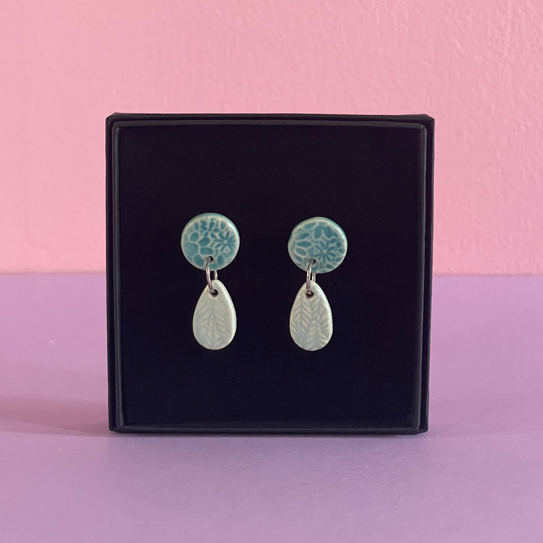 Ceramic Stud Earrings / Design 47