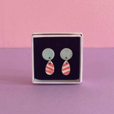 Ceramic Stud Earrings / Design 49