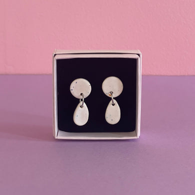 Ceramic Stud Earrings / Design 51
