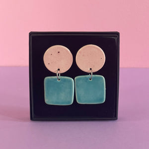Ceramic Stud Earrings / Design 53