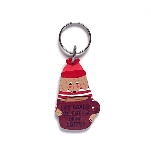 Drink Coffee! Keyring