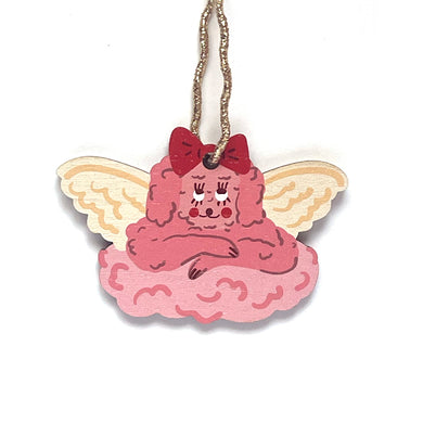 Dog Angel - Christmas Tree Ornament