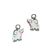 Load image into Gallery viewer, Elephant – Mini Earrings