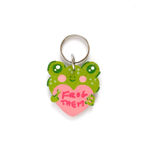 Frog Them - Keyring