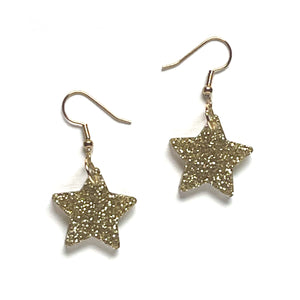 Glitter Star Gold