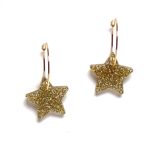 Glitter Star Gold