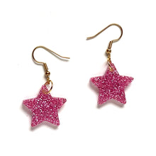 Load image into Gallery viewer, Glitter Star Pink