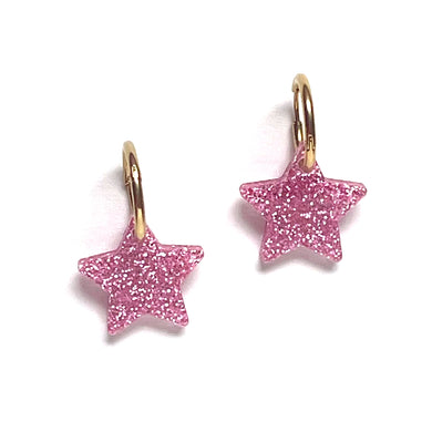 Glitter Star Pink