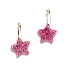 Load image into Gallery viewer, Glitter Star Pink