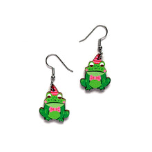 Load image into Gallery viewer, Party Frog – Mini Earrings