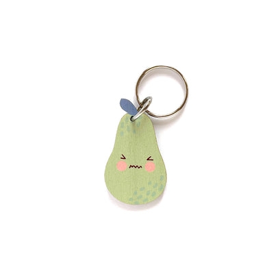 Pissed-off Pear - Keyring