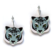 Load image into Gallery viewer, Sample 2-in-1 Tiger  - Birch Plywood Earrings