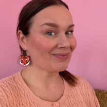 Load image into Gallery viewer, Sample 2-in-1 Tiger  - Birch Plywood Earrings