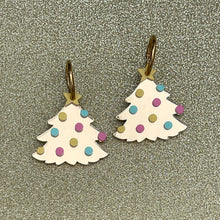 Load image into Gallery viewer, Xmas Tree - Mirror Earrings
