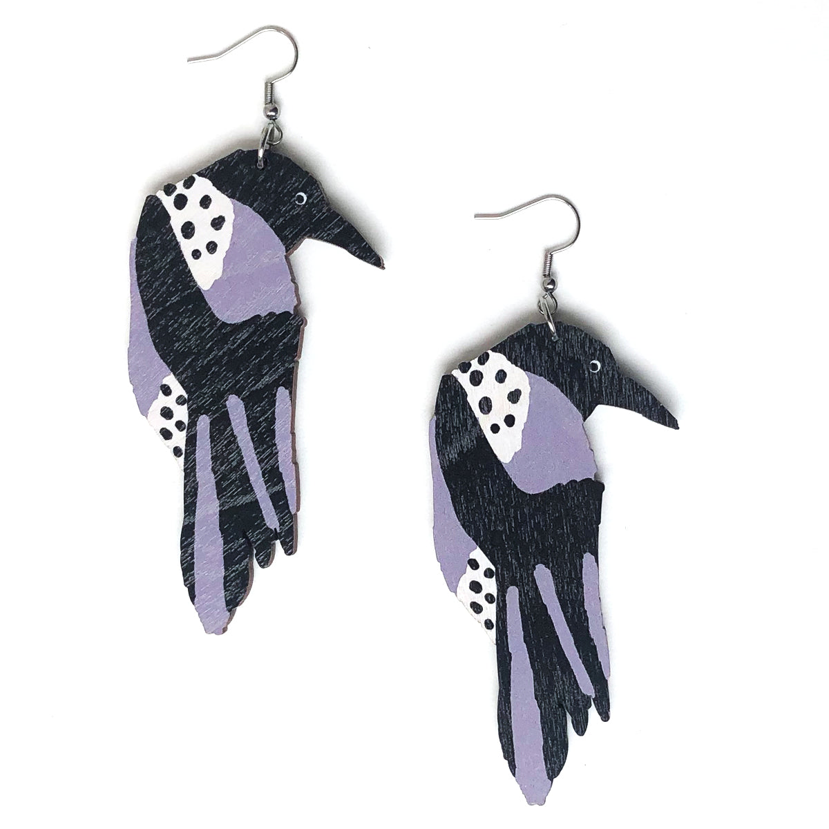 Crow earrings on sale