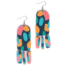 Load image into Gallery viewer, Play - Birch Plywood Earrings (multiple colour choices)
