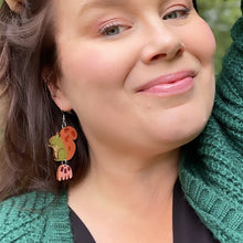Load image into Gallery viewer, Squirrel - Birch Plywood Earrings