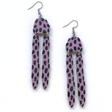 Load image into Gallery viewer, Vision -Birch Plywood Earrings(multiple colour choices)